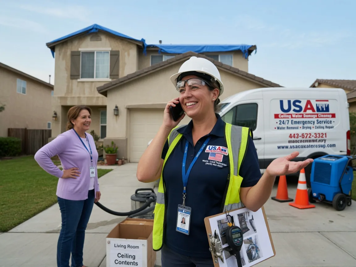 Ceiling Water Damage Restoration Battle Creek, IA FAQs